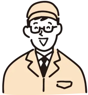 清掃員男性