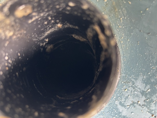排水管の中